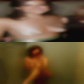 Nude girls with white water